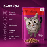 پوچ گربه بالغ ویسکاس مدل In jelly طعم گوشت گاو وزن 85 گرم