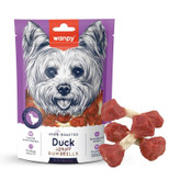 تشویقی سگ ونپی مدل Duck Jerky Dumbbells طعم اردک۱۰۰ گرم