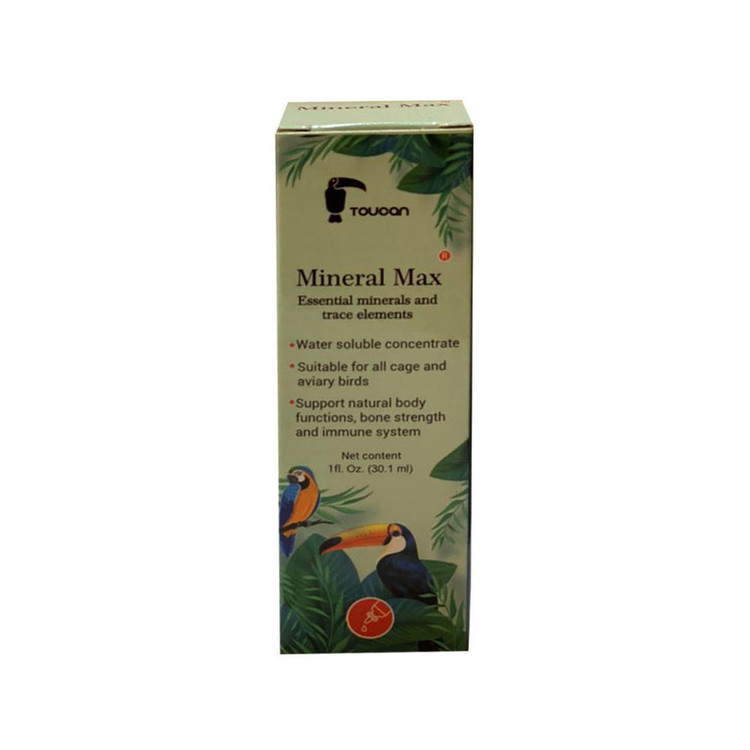 قطره پرندگان توکان مدل MINERAL MAX حجم 30میلی لیتر