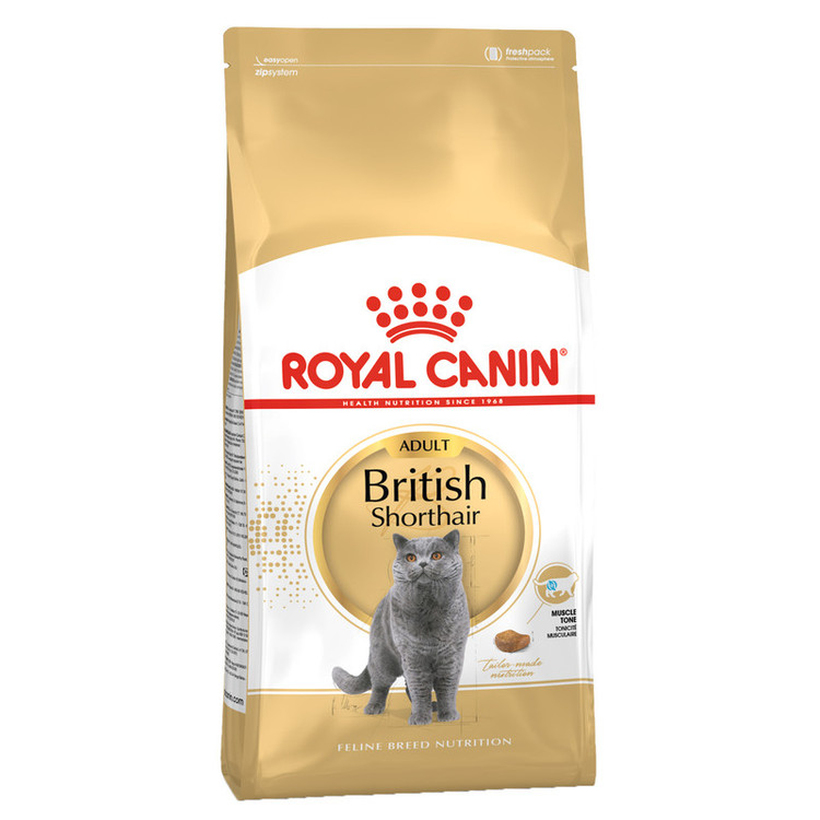 غذای خشک گربه رویال کنین مدل British Shorthair وزن 400 گرم