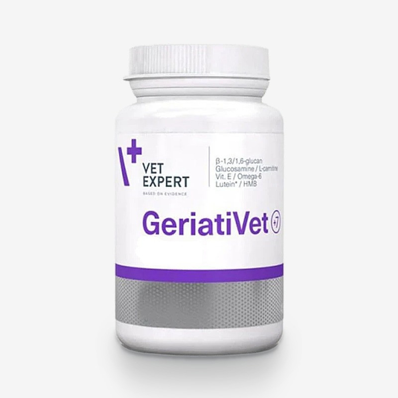 قرص مکمل گربه مسن وت اکسپرت مدل GeriatiVet Cat بسته 60 عددی