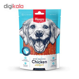 تشویقی سگ ونپی مدل Chicken Jerky با طعم مرغ وزن 100 گرم