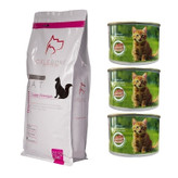 غذای خشک گربه بالغ سلبن مدل Indoor Cat Pack طعم مرغ به همراه کنسرو بسته 4 عددی