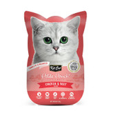 پوچ گربه کیت کت مدل Petite طعم مرغ و گوشت گاو وزن 70 گرم