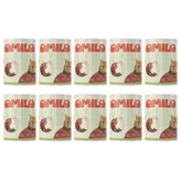 کنسرو غذای گربه بالغ اومیلو مدل پک چانک طعم گوشت گاو بسته 10 عددی