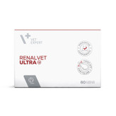 مکمل تخصصی کلیه گربه وت اکسپرت مدل Renalvet Ultra بسته 60 عددی