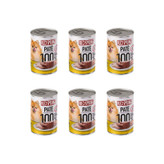 کنسرو غذای سگ بالغ رداسپرینگ مدل Dog Chicken Pate طعم مرغ خالص وزن 400 گرم بسته 6 عددی