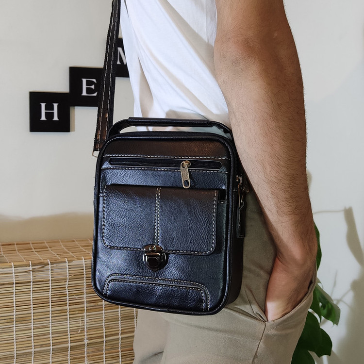 کیف رودوشی مردانه مدل HE126