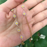 دستبند دخترانه مدل بابونه کد 546