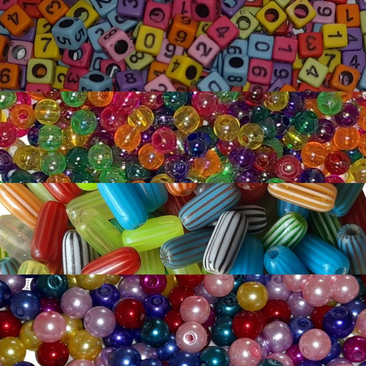 مهره دستبند مدل Mix_800 بسته 800 عددی