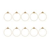 حلقه گوشواره آلما کد sall0410 بسته 10 عددی