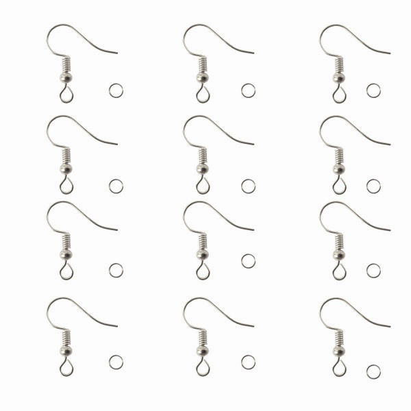 پایه گوشواره و حلقه کد noq-24 مجموعه 24 عددی
