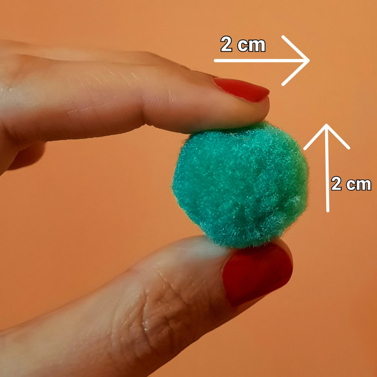 اسباب بازی پولیشی گربه مدل pom pom بسته 20 عددی