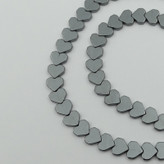 مهره دستبند مدل حدید طرح قلب کد MO1018- 8 بسته 50 عددی