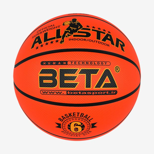 توپ بسکتبال بتا مدل PBR6 طرح Alstar