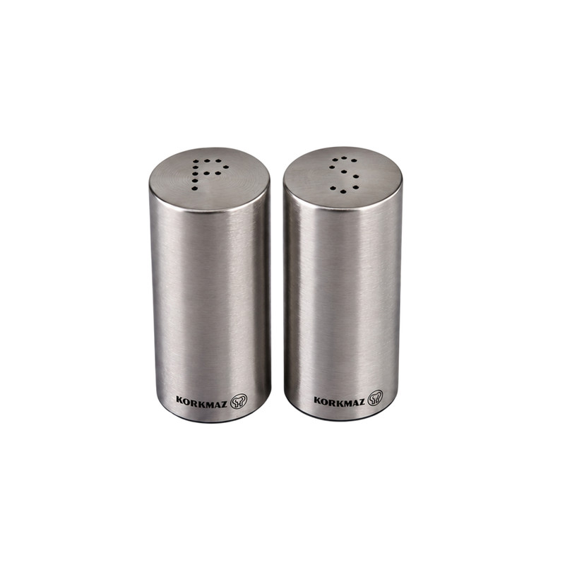 ست نمک‌پاش و فلفل‌پاش کرکماز مدل DUO SATIN کد 605 مجموعه 2 عددی