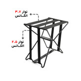 صندلی سفری تاشو گرانیت اکوییپمنت مدلel1 ارتفاع پایه 33 سانتی متر بسته دو عددی