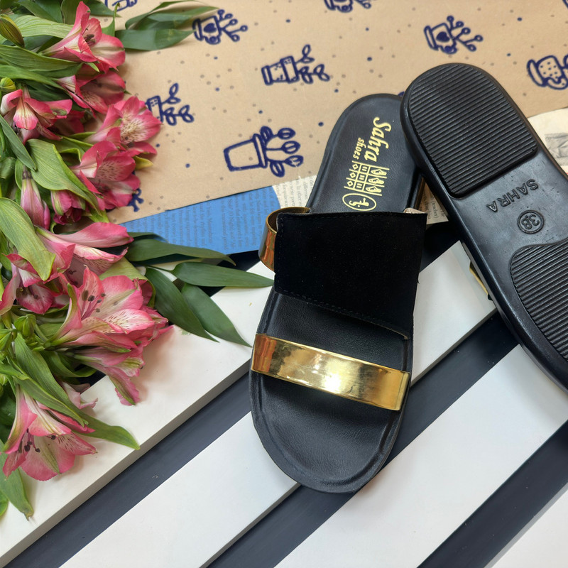 دمپایی زنانه مدل مهشید کد Bl-01