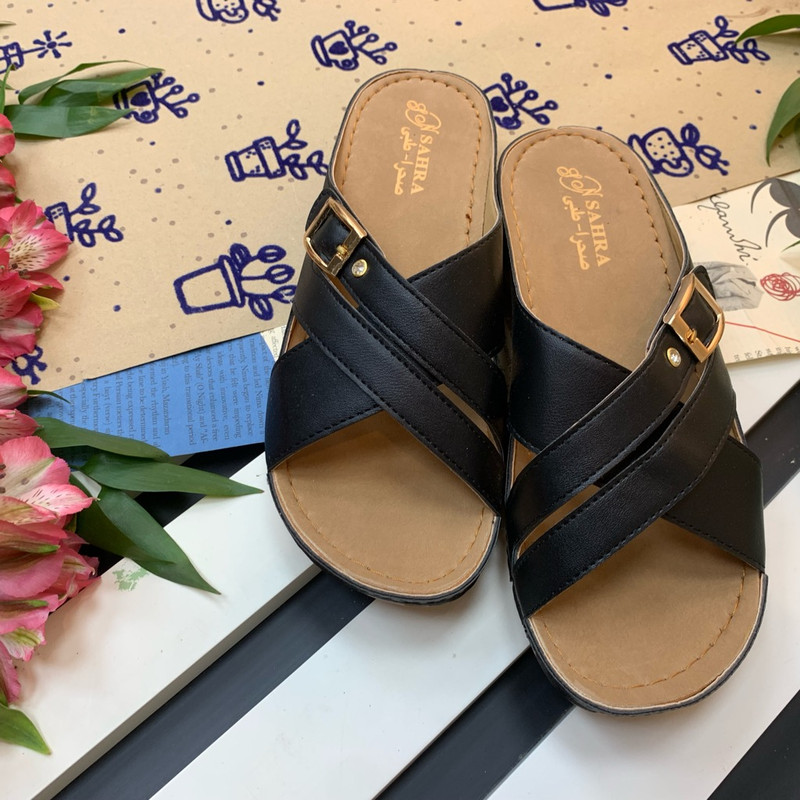 دمپایی زنانه صحرا مدل آیلین