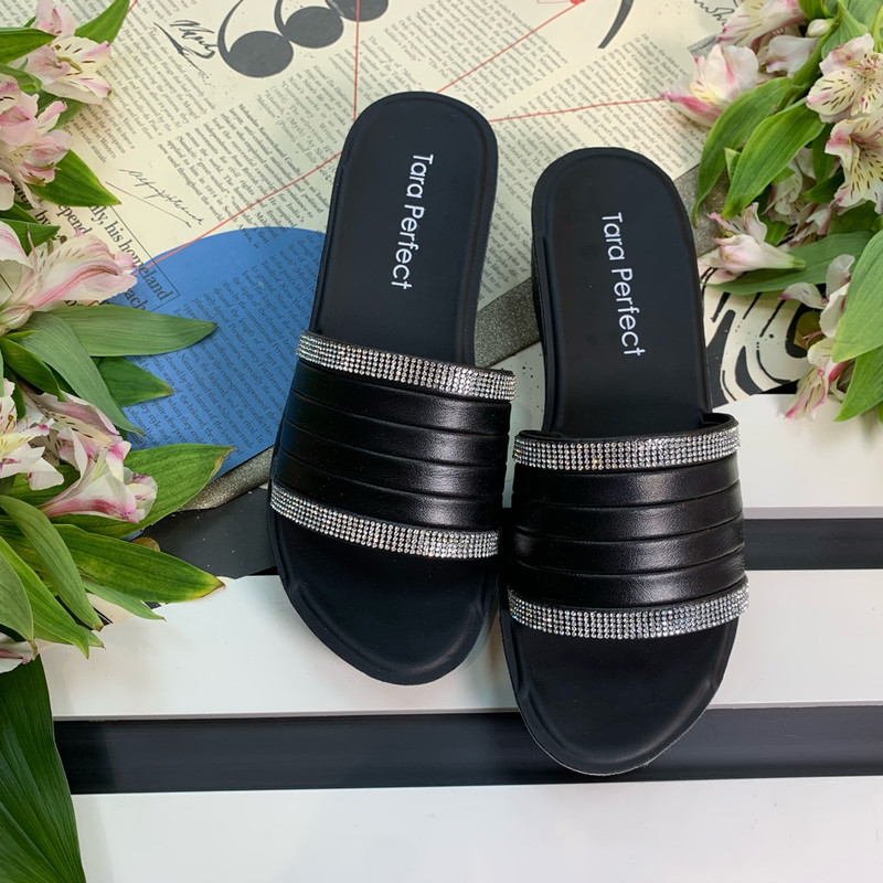 دمپایی زنانه تارا مدل روژا کد BL-01