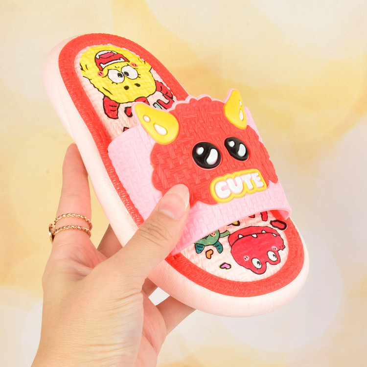 دمپایی پسرانه مدل CUTE MONSTER RD.3671
