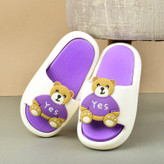 دمپایی دخترانه مدل YES TEDDY BNF.3650