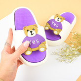دمپایی دخترانه مدل YES TEDDY BNF.3650