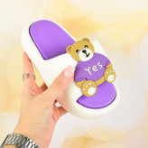 دمپایی دخترانه مدل YES TEDDY BNF.3650