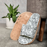 دمپایی زنانه پاپا مدل GLD.2766