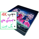 برچسب پلی استیشن ۴ اسلیم مدل فوتبالی 4K کد 7150