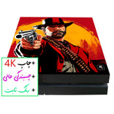 برچسب پلی استیشن ۴ مدل RED DEAD 4K کد 2045