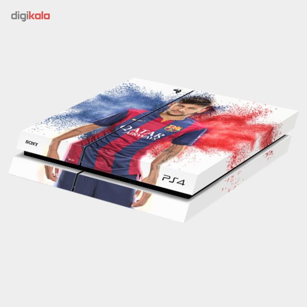 برچسب عمودی پلی استیشن 4 ونسونی طرح Neymar