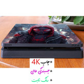 برچسب پلی استیشن ۴ مدل مرد عنکبوتی 4K کد 7349