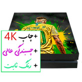 برچسب پلی استیشن ۴ اسلیم مدل نیمار 4K کد 2370