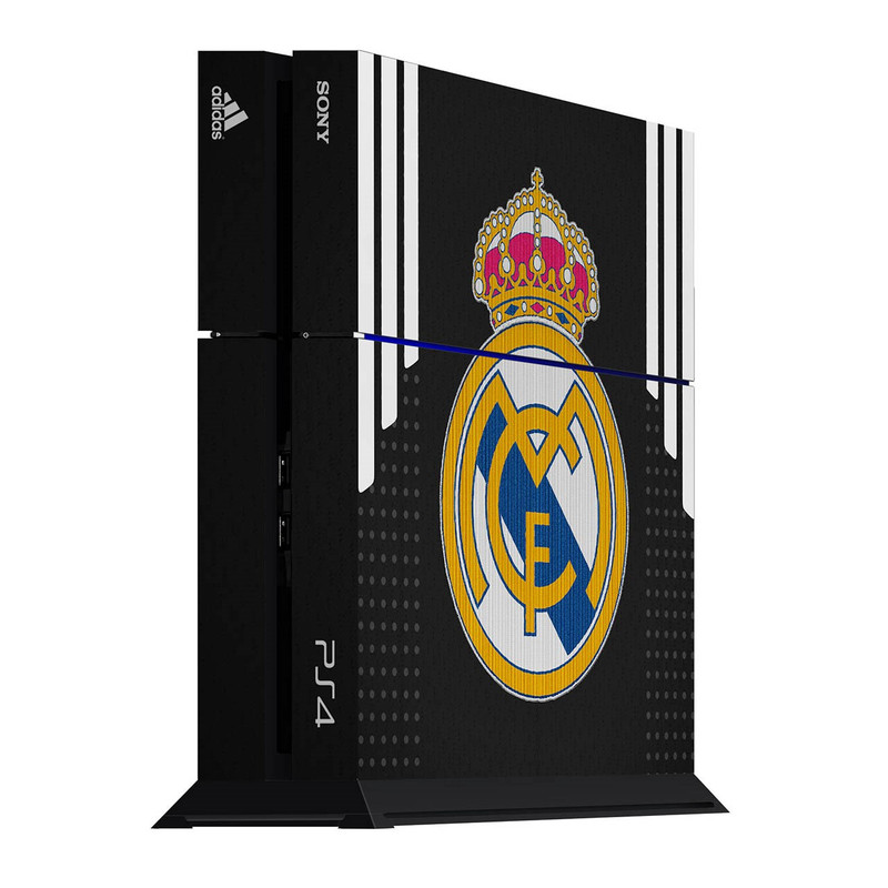برچسب عمودی پلی استیشن 4 ونسونی طرح Real Madrid CF Black 2016