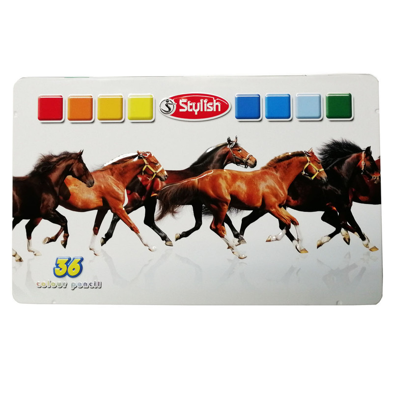 مداد رنگی 36 رنگ استایلیش کد 01