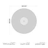 پوستر طرح صفحه گرامافون کد ۲۰