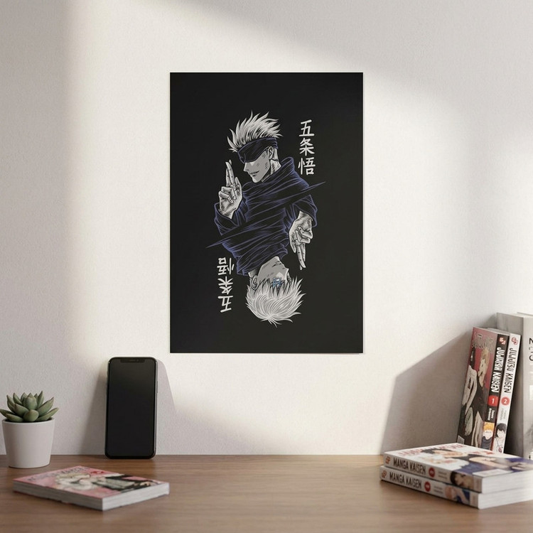 پوستر مدل انیمه جوجوتسو کایسن Jujutsu Kaisen طرح گوجو ساتورو Satoru Gojo کد 819