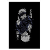 پوستر مدل انیمه جوجوتسو کایسن Jujutsu Kaisen طرح گوجو ساتورو Satoru Gojo کد 819