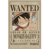 پوستر مدل تحت تعقیب وان پیس One piece طرح لوفی Luffy کد 676