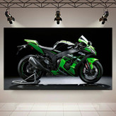 پوستر طرح موتور مدل kawasaki ninja کد AR11420