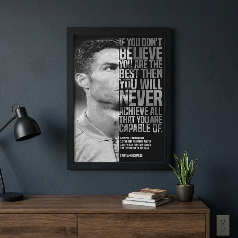 تابلو مدل انگیزشی Ronaldo رونالدو کدS1639-b