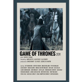 پوستر مدل سریال بازی تاج و تخت Game of Thrones طرح جان اسنو Jon Snow کد 678