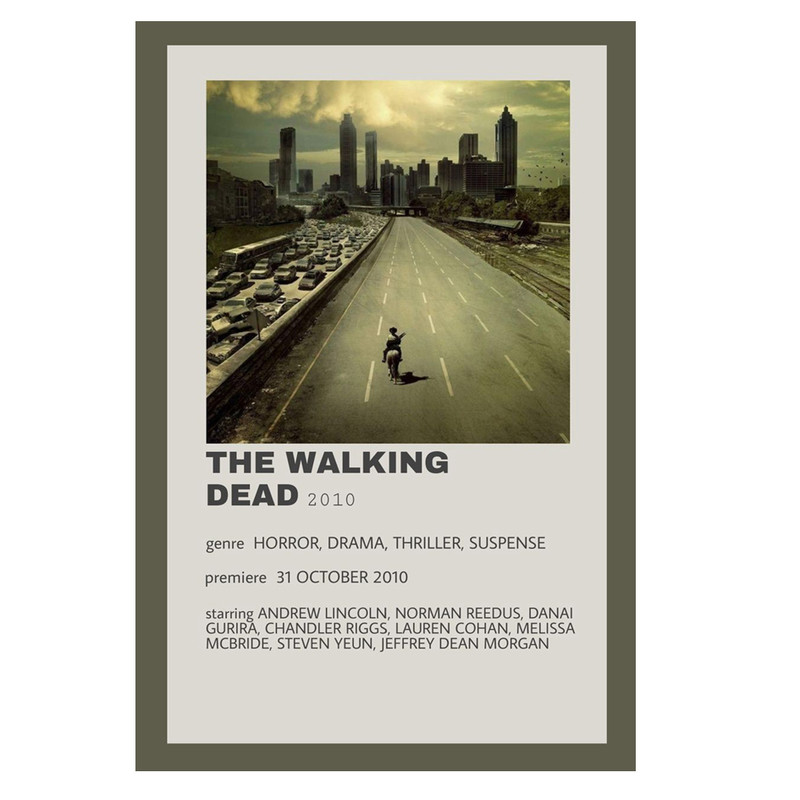 پوستر مدل سریال مردگان متحرک Walking Dead کد 503
