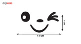 استیکر گراسیپا مدل لبخند بسته 2 عددی