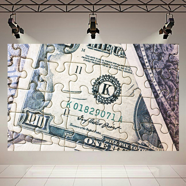 پوستر طرح اسکناس مدل پازل دلاری کد AR8950