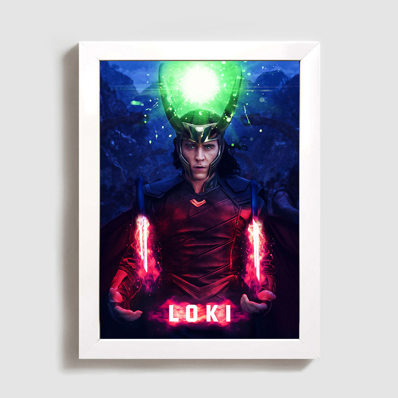 تابلو مدل سریال لوکی مارول loki marvel series W221