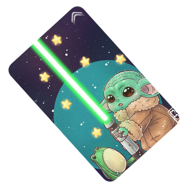 استیکر کارت طرح بیبی یودا Baby Yoda مدل CAC874-K-G1-194