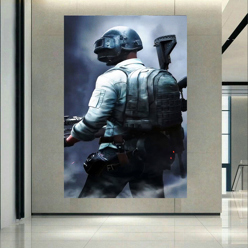 پوستر طرح گیم مدل PUBG کد AR18970