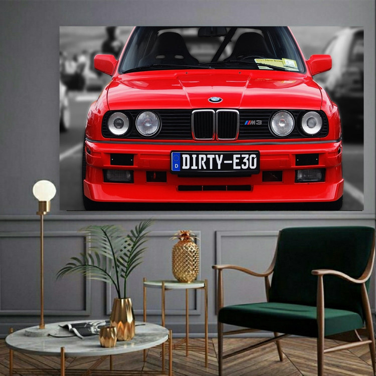 پوستر دیواری طرح ماشین BMWمدلFP356